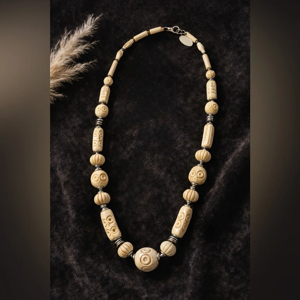 Ivory Tagua Necklace